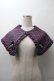 画像1: MORPH8NE / つけ襟  パープル S-25-10-31-012-GO-ZA-HR-ZS (1)