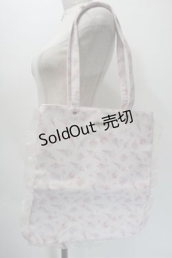 画像1: LIZ LISA / アイスクリーム柄トートバッグ  ピンク S-25-10-31-015-LO-SK-HR-ZS