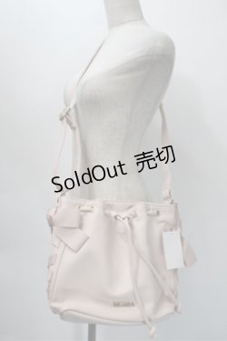 画像1: LIZ LISA / サイドレースアップバッグ  ピンク S-25-10-31-016-LO-BG-HR-ZS