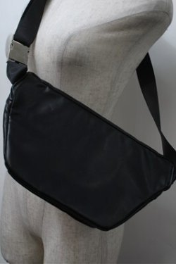 画像2: Candy Stripper / ボディバッグ  黒x白 S-25-10-31-020-PU-CO-AS-ZS