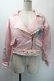 画像1: Swankiss / Poodollサテンジャケット  ピンク S-25-10-31-022-CA-BL-HR-ZS (1)