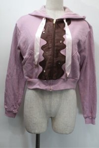 MILK / メルティーdollパーカー  ピンク S-25-10-31-024-ML-TO-HR-ZS