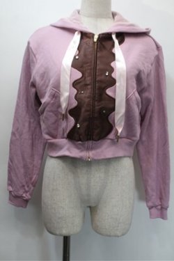 画像1: MILK / メルティーdollパーカー  ピンク S-25-10-31-024-ML-TO-HR-ZS