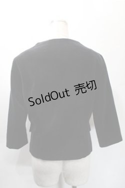 画像2: PEACE NOW / ベロアジャケット  黒 S-25-10-31-029-PU-JA-AS-ZS