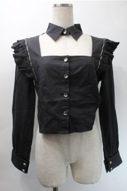 画像3: SUSIN / 機械仕掛けのメイドエプロンドレスxブラウス  黒x白 S-25-10-31-031-LO-OP-HR-ZS