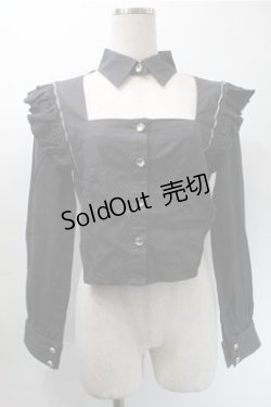 画像3: SUSIN / 機械仕掛けのメイドエプロンドレスｘブラウス  黒ｘ白 S-25-10-31-031-LO-OP-HR-ZS