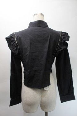 画像4: SUSIN / 機械仕掛けのメイドエプロンドレスxブラウス  黒x白 S-25-10-31-031-LO-OP-HR-ZS