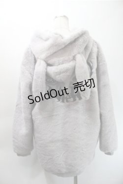 画像2: NieR Clothing / ファーブルゾン  グレー S-25-10-31-033-PU-TO-HR-ZS