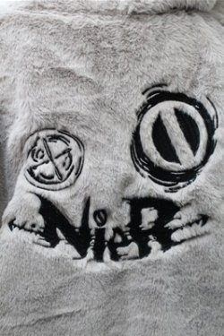 画像3: NieR Clothing / ファーブルゾン  グレー S-25-10-31-033-PU-TO-HR-ZS