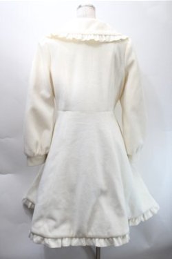 画像2: axes femme kawaii / ケープ付きロングコート  アイボリー S-25-10-31-035-AX-CO-HR-ZS