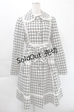 画像1: BABY,THE STARS SHINE BRIGHT / バービーコート  黒ｘ白 S-25-10-31-037-BA-CO-AS-ZS