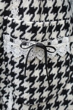 画像4: BABY,THE STARS SHINE BRIGHT / バービーコート  黒x白 S-25-10-31-037-BA-CO-AS-ZS