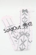 MILK / コルセットオーバーニーソックス  ピンク S-25-11-02-001-ML-ZA-HR-ZS