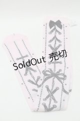 MILK / コルセットオーバーニーソックス  ピンク S-25-11-02-001-ML-ZA-HR-ZS