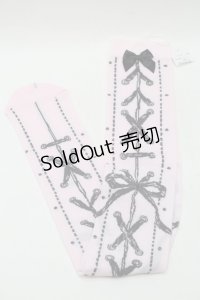 MILK / コルセットオーバーニーソックス  ピンク S-25-11-02-001-ML-ZA-HR-ZS