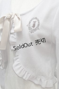 画像3: axes femme POETIQUE / ラビットカメオ刺繍起毛ボレロ  ラベンダー S-25-11-02-044-AX-TO-HR-ZS