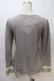 画像2: axes femme / 巻きバラレースプルオーバー  グレー S-25-11-02-045-AX-TO-HR-ZS (2)