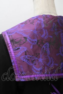 画像4: BLOOD SUPPLY（海外ブランド） / セーラージャケット+プリーツスカート  黒ｘ紫 S-25-11-02-051-GO-TO-HR-ZS