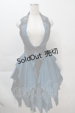 画像1: Ozz oneste / Midnight Masquerade ベストスカート  ブルー S-25-11-02-053-OO-OP-HR-ZS