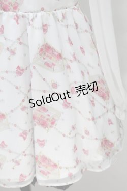 画像4: MA*RS / 肩開きジュエル柄切替ワンピース  白ｘピンク S-25-11-02-057-EL-OP-HR-ZS