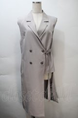 axes femme / アシンメトリージレ  グレー S-25-11-02-058-AX-JA-HR-ZS