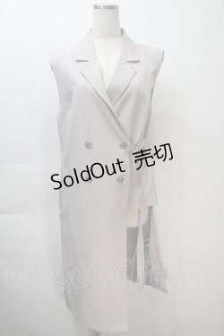 画像1: axes femme / アシンメトリージレ  グレー S-25-11-02-058-AX-JA-HR-ZS