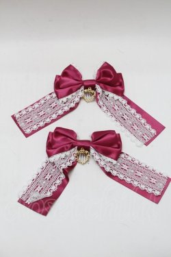 画像6: BABY,THE STARS SHINE BRIGHT / 裾スカラップタータンチェックジャンパースカート＆リボンコームセット  ピンク S-25-11-02-059-BA-OP-AS-ZS