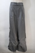 axes femme / ボリュームカーゴパンツ  グレー S-25-11-02-063-AX-PA-HR-ZS