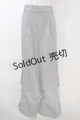 axes femme / ボリュームカーゴパンツ  グレー S-25-11-02-063-AX-PA-HR-ZS