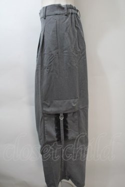 画像3: axes femme / ボリュームカーゴパンツ  グレー S-25-11-02-063-AX-PA-HR-ZS