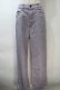 画像1: axes femme / バラ刺繍カラーデニムパンツ  ラベンダー S-25-11-02-064-AX-PA-HR-ZS (1)