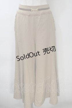 画像1: axes femme / ワイドパンツ  ベージュ S-25-11-02-065-AX-PA-AS-ZS