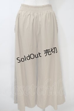 画像2: axes femme / ワイドパンツ  ベージュ S-25-11-02-065-AX-PA-AS-ZS