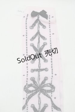 画像2: MILK / コルセットオーバーニーソックス  ピンク S-25-11-02-001-ML-ZA-HR-ZS