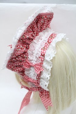 画像3: BABY,THE STARS SHINE BRIGHT / Floriana Ribbonボンネット  赤 S-25-11-02-013-BA-AC-AS-ZS