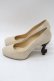 画像2: ちゃけちょけ / 猫脚パンプス 23.5 ベージュ S-25-11-02-015-LO-SH-AS-ZS (2)