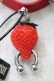 画像2: DEVILISH / ストロベリーチョーカー  赤 S-25-11-02-017-GO-TO-HR-ZS (2)