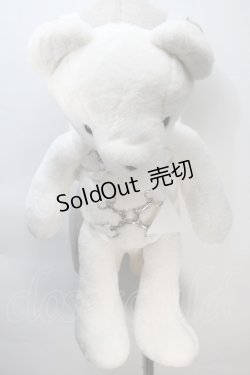 画像1: IKUMI / BIG BEAR バッグ  白 S-25-11-02-021-PU-BG-HR-ZS