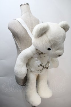 画像2: IKUMI / BIG BEAR バッグ  白 S-25-11-02-021-PU-BG-HR-ZS