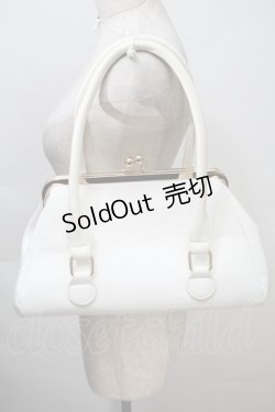 画像2: BABY,THE STARS SHINE BRIGHT / 王冠がま口バッグ  白 S-25-11-02-022-BA-BG-AS-ZS