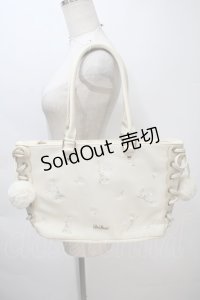 LIZ LISA / サイドレースアップマーガレット刺 バッグ  オフ S-25-11-02-024-LO-BG-HR-ZS