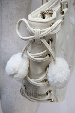 画像4: LIZ LISA / サイドレースアップマーガレット刺 バッグ  オフ S-25-11-02-024-LO-BG-HR-ZS