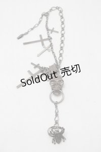 PUNK / 蜘蛛リングｘクロスブレスレット   S-25-11-02-004-PU-AC-HR-ZS