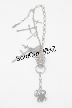 画像1: PUNK / 蜘蛛リングｘクロスブレスレット   S-25-11-02-004-PU-AC-HR-ZS