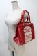 画像4: LIZ LISA / ギンガムチェックレースリボントートバッグ  赤 S-25-11-02-028-LO-BG-HR-ZS (4)