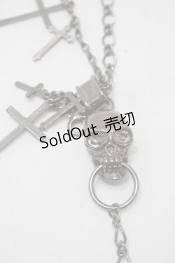 画像2: PUNK / 蜘蛛リングｘクロスブレスレット   S-25-11-02-004-PU-AC-HR-ZS