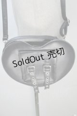 Jamie エーエヌケー / ハート合皮バッグ  黒 S-25-11-02-029-LO-BG-AS-ZS