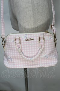 LIZ LISA / ギンガム2wayバッグ  ピンク S-25-11-02-031-LO-BG-HR-ZS