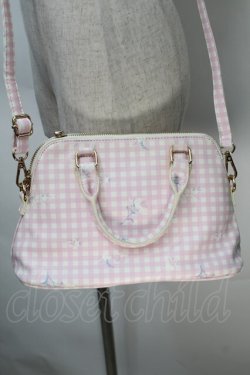 画像2: LIZ LISA / ギンガム2wayバッグ  ピンク S-25-11-02-031-LO-BG-HR-ZS