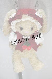 BABY,THE STARS SHINE BRIGHT / ひみつの森のChaperon rouge しあわせいちごのうさくみゃちゃんポシェット  ブラウン S-25-11-02-032-BA-BG-AS-ZS